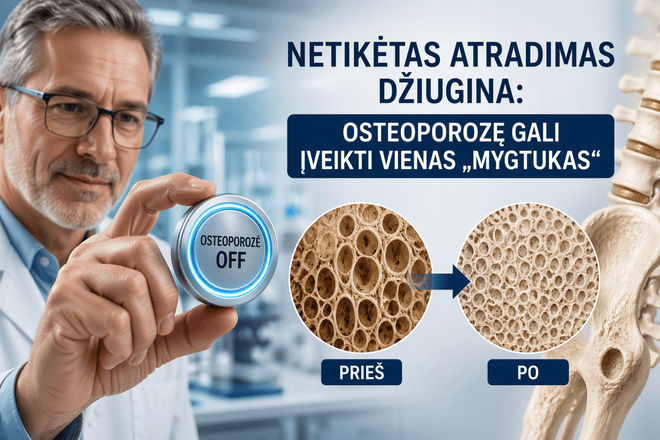 netiketas atradimas dziugina osteoporoze gali iveikti vienas mygtukas