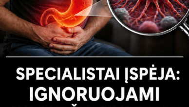 specialistai ispeja ignoruojami skrandzio simptomai didina rizika susirgti skrandzio veziu