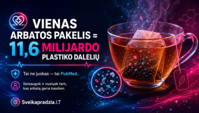 mokslininkai vienas arbatos pakelis gali isskirti 116 milijardo plastiko daleliu i tavo puodeli